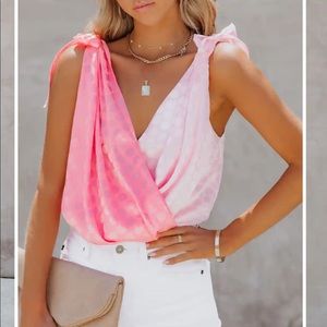 Pink Bodysuit NEW WITH TAGS